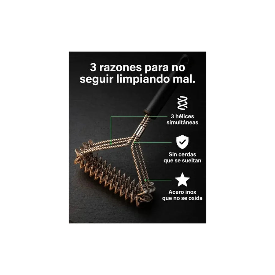 Limpia Parrilla Premium Limpiador De Parrilla