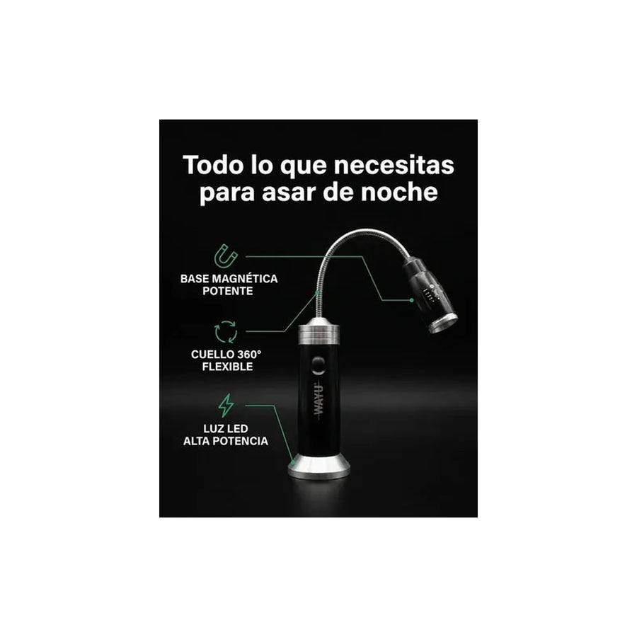 Linterna Luz Led Magnética Wayu Parrilla