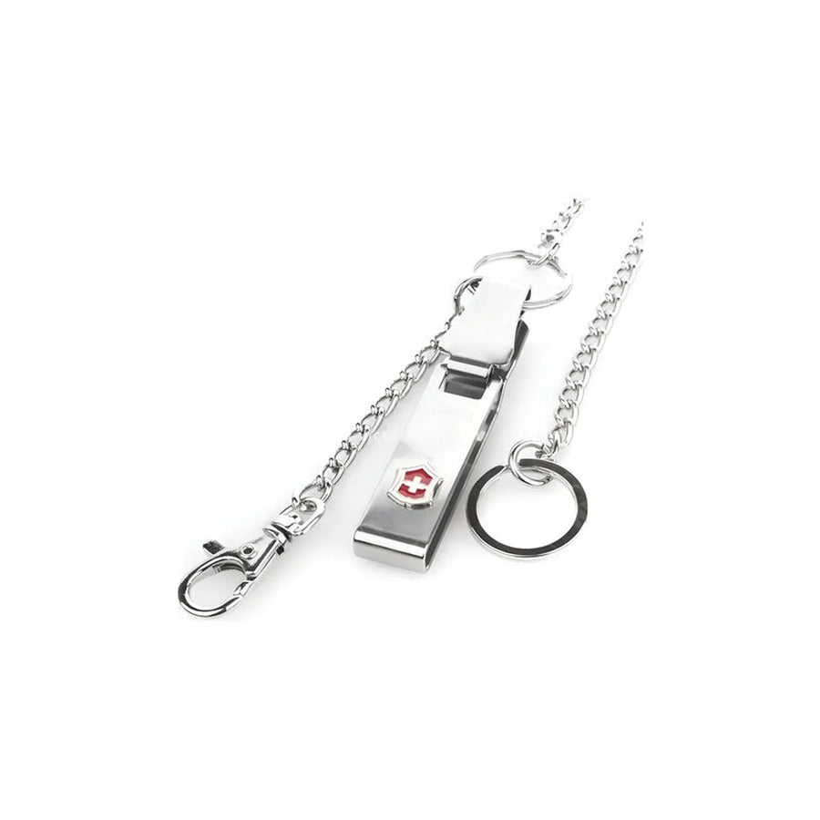 Llavero Con Cadena Victorinox Clip Con Mosquetón 4.1860