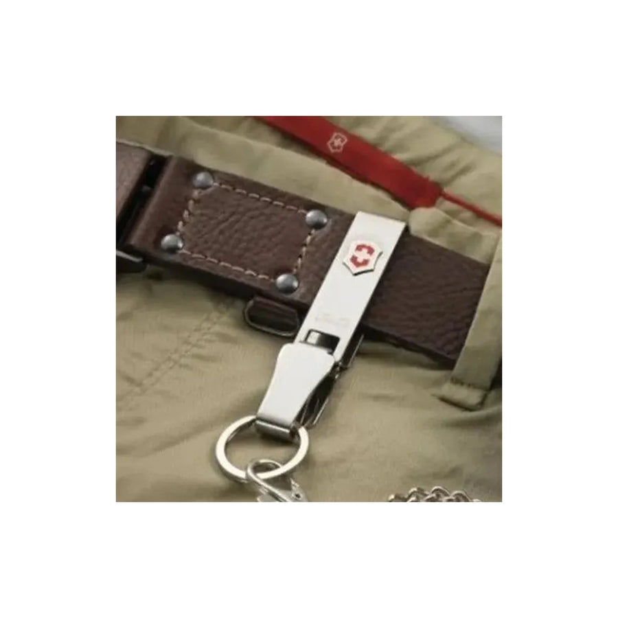 Llavero Con Cadena Victorinox Clip Con Mosquetón 4.1860