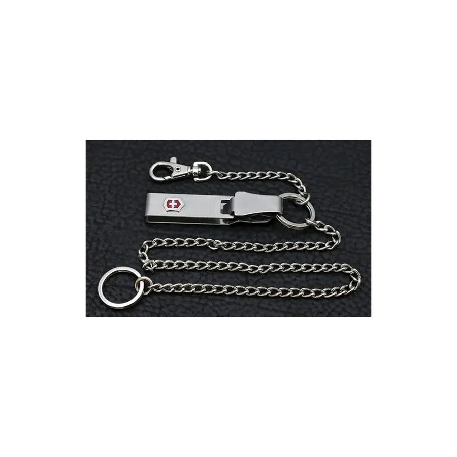 Llavero Con Cadena Victorinox Clip Con Mosquetón 4.1860
