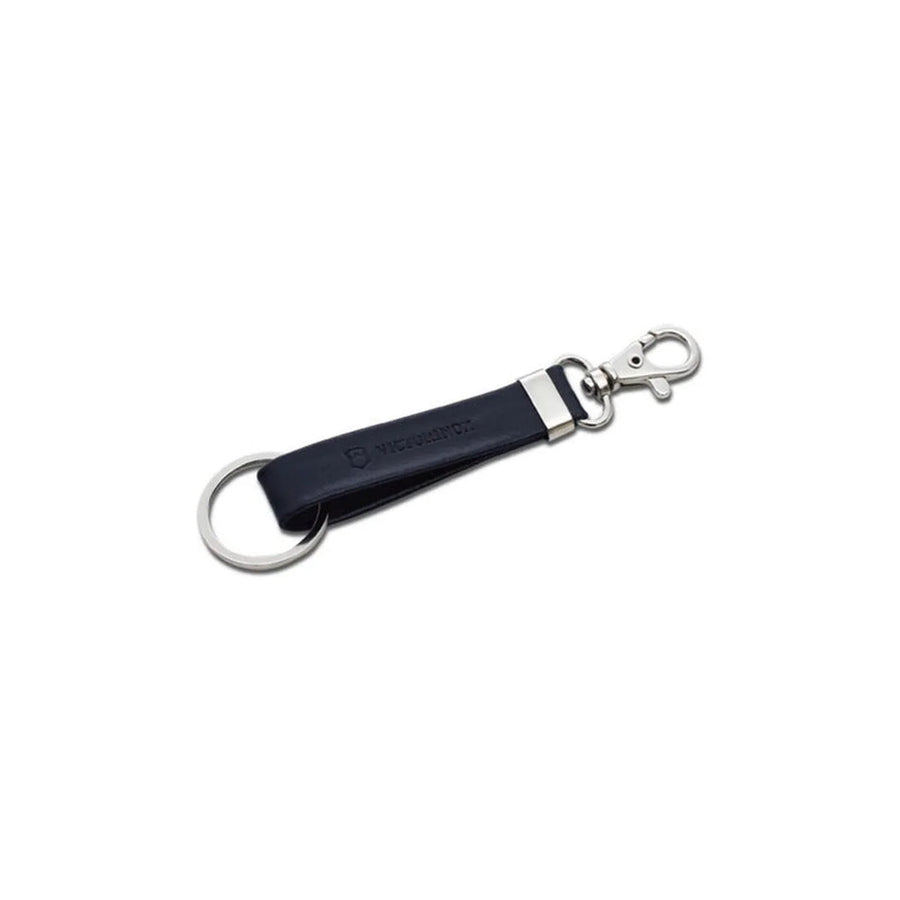 Llavero De Cuero Victorinox Mosquetón + Argolla 4.1853