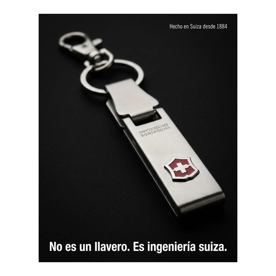 Llavero Victorinox Clip Con Mosquetón Sin Cadena Premium  4.1858