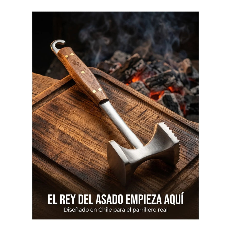 Martillo Ablandador Carne Parrillero Kangkawe