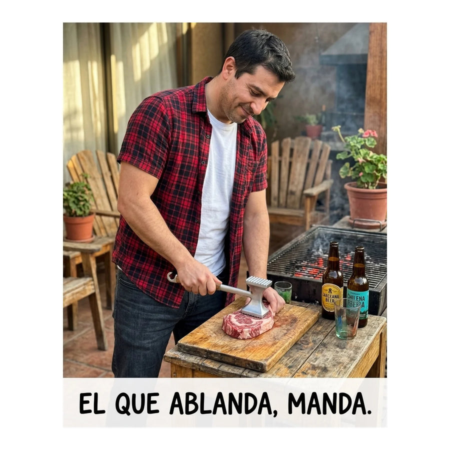 Martillo Ablandador Carne Parrillero Kangkawe
