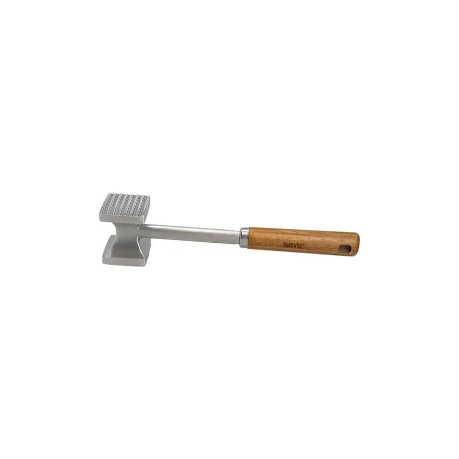 Martillo Ablandador de Carne Wayu Plateado