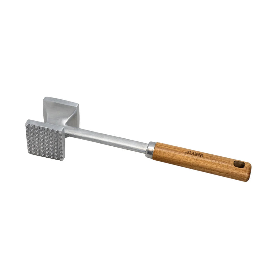 Martillo Ablandador de Carne Wayu Plateado