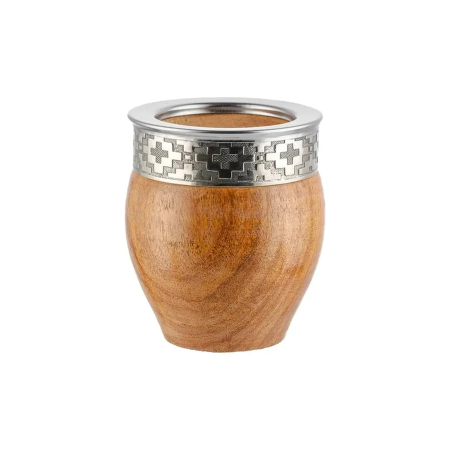 Mate Imperial Algarrobo Virola Alpaca Inox + Grabado Personalizado