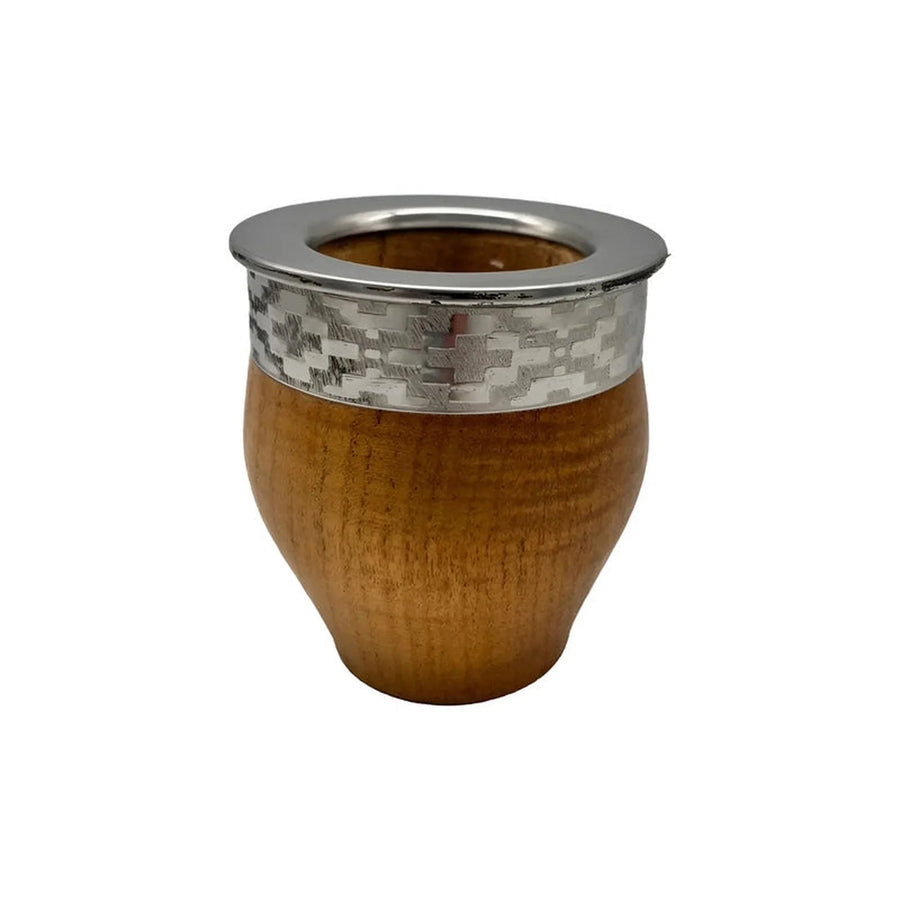 Mate Imperial Algarrobo Virola Alpaca Inox + Grabado Personalizado