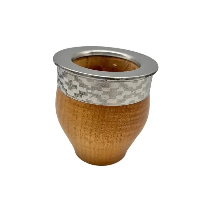 Mate Imperial Algarrobo Virola Alpaca Inox + Grabado Personalizado