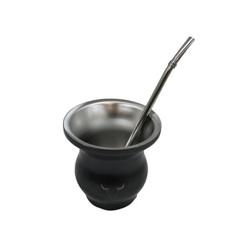 Mate Insulado Wayu Set Con Bombilla 230ml Acero Inoxidable (foto 2)