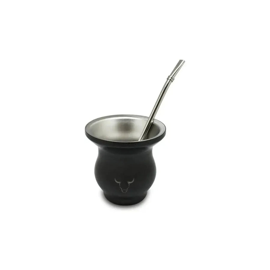 Mate Insulado Wayu Set Con Bombilla 230ml Acero Inoxidable