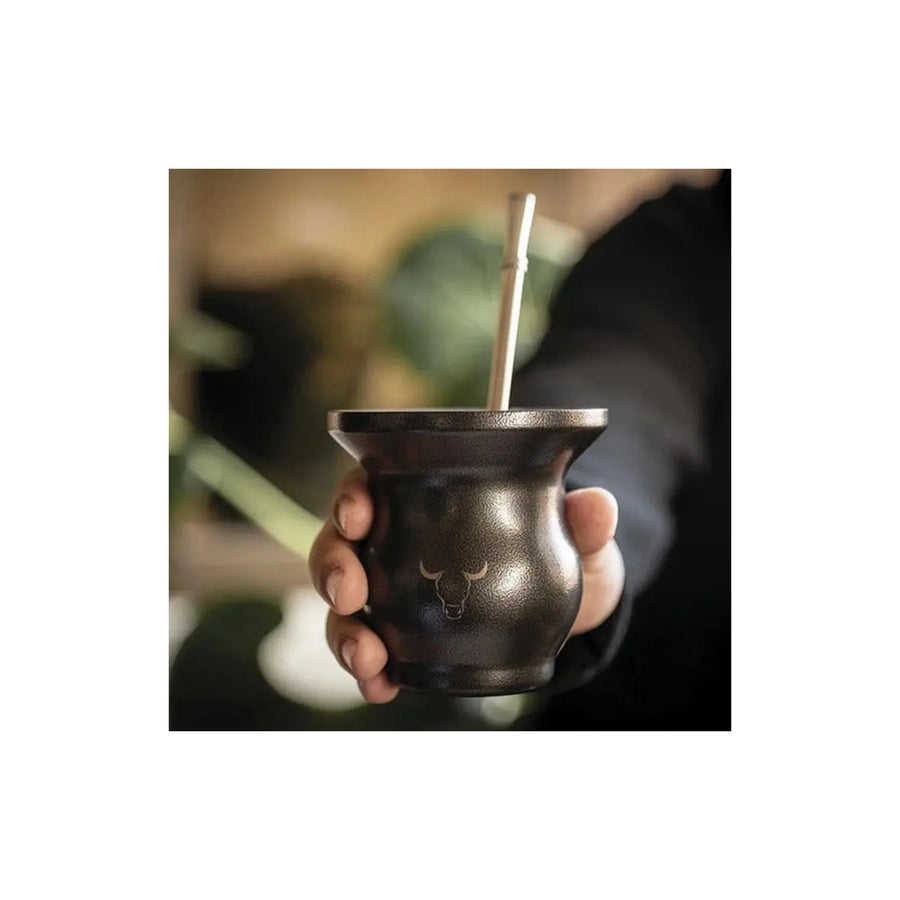 Mate Insulado Wayu Set Con Bombilla 230ml Acero Inoxidable