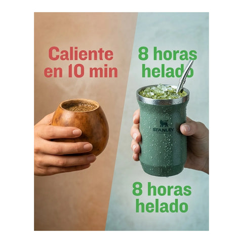 Mate Slim Stanley Dried Pine| 200 ml + Grabado Personalizado
