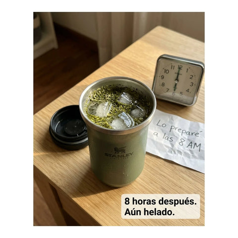 Mate Slim Stanley Dried Pine| 200 ml + Grabado Personalizado