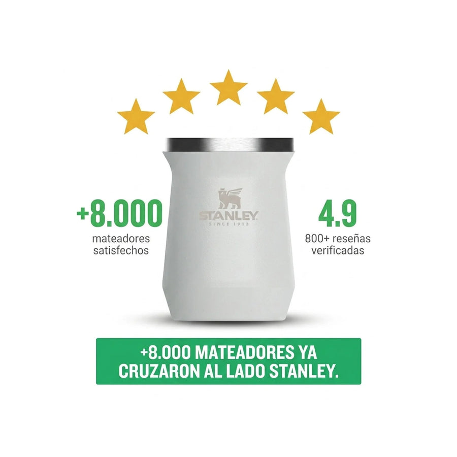 Mate Stanley Frost | 236 ML + Grabado Personalizado