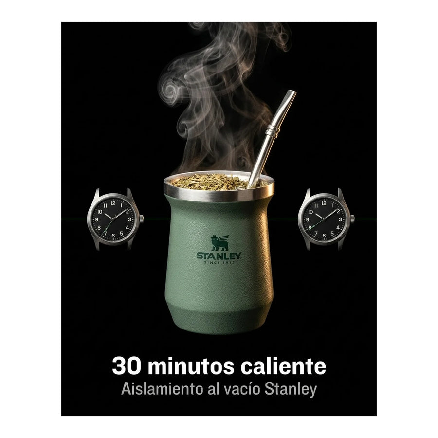 Mate Stanley Verde 236 ml + Grabado Personalizado