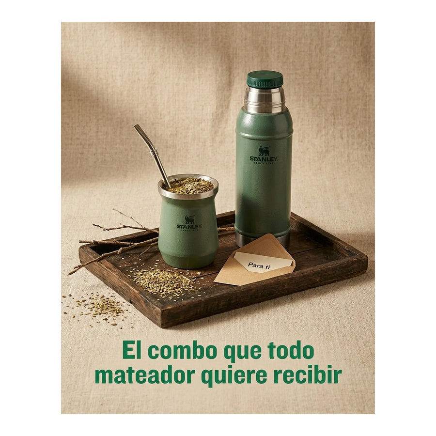 Mate Stanley Verde 236 ml + Grabado Personalizado