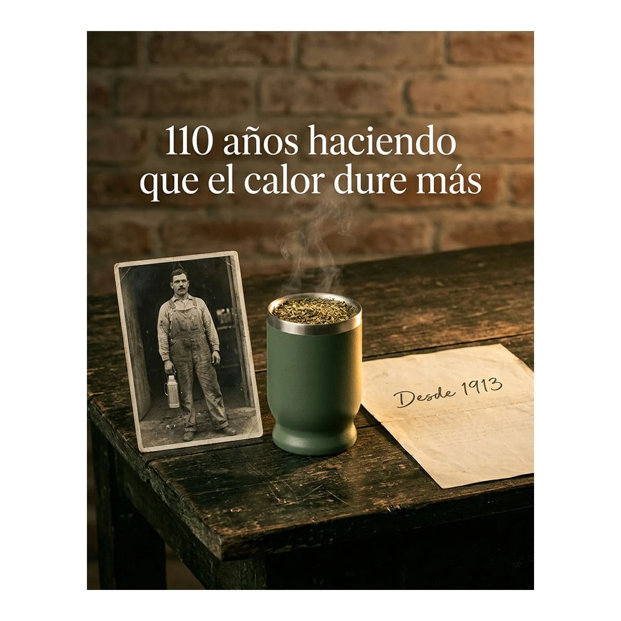 Mate Stanley Verde 236 ml + Grabado Personalizado