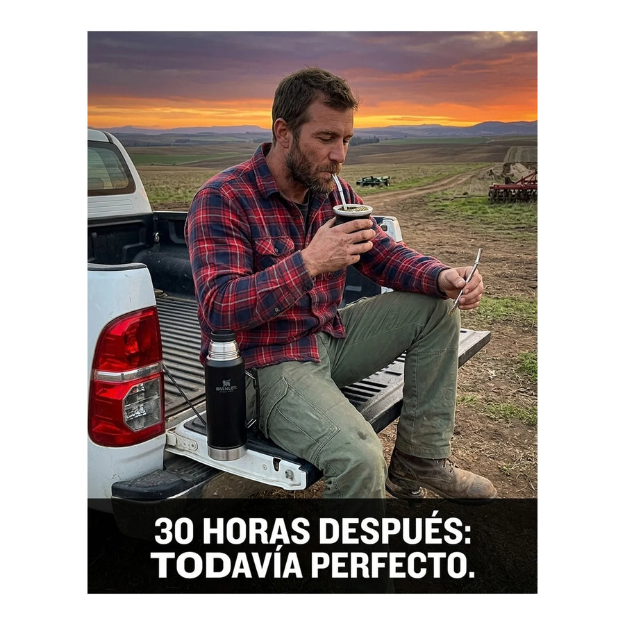 MATE SYSTEM CLASSIC NEGRO | 1.2 LT + Grabado Personalizado