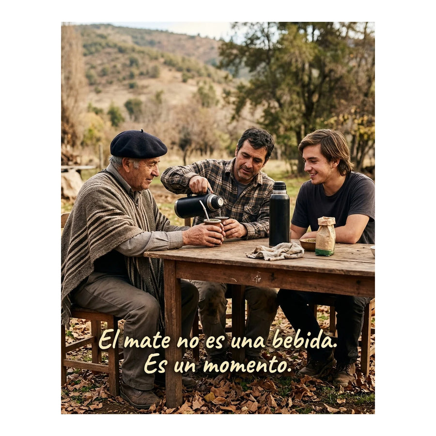MATE SYSTEM CLASSIC NEGRO | 1.2 LT + Grabado Personalizado