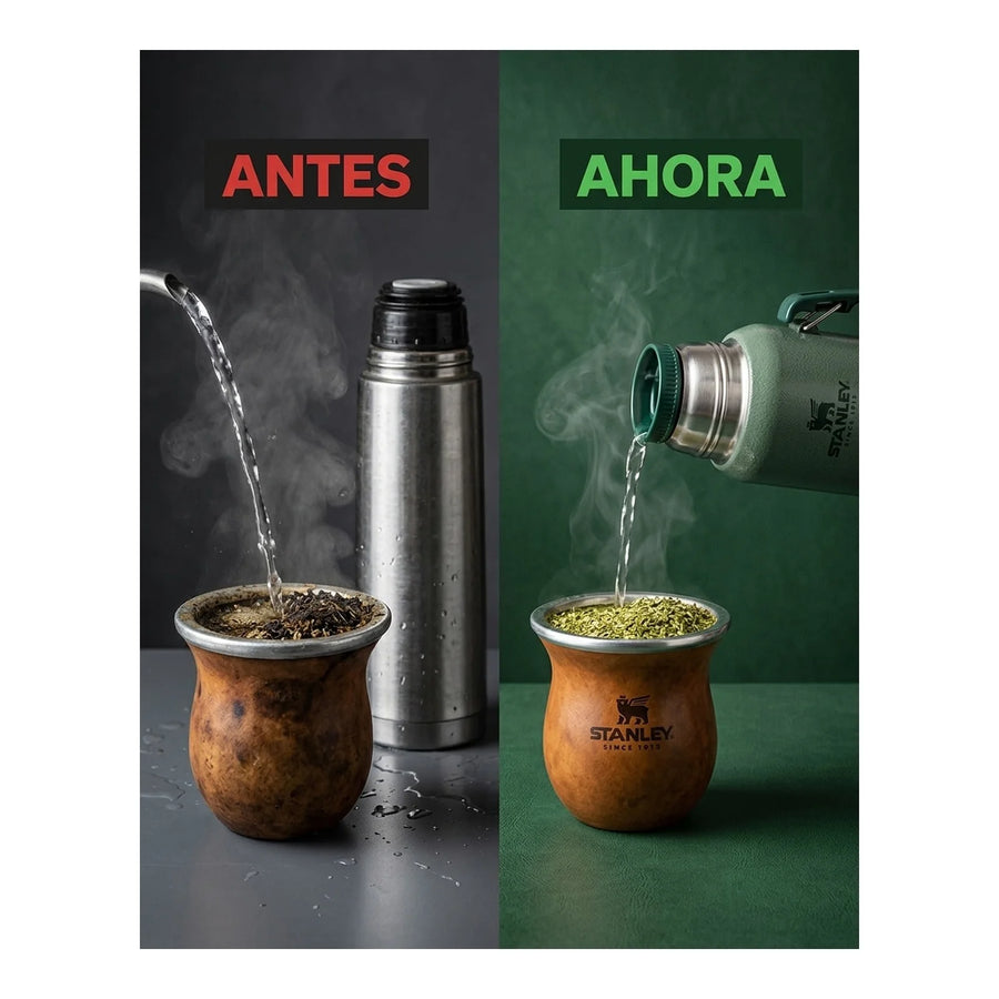 MATE SYSTEM CLASSIC VERDE | 1.2 LT + Grabado Personalizado
