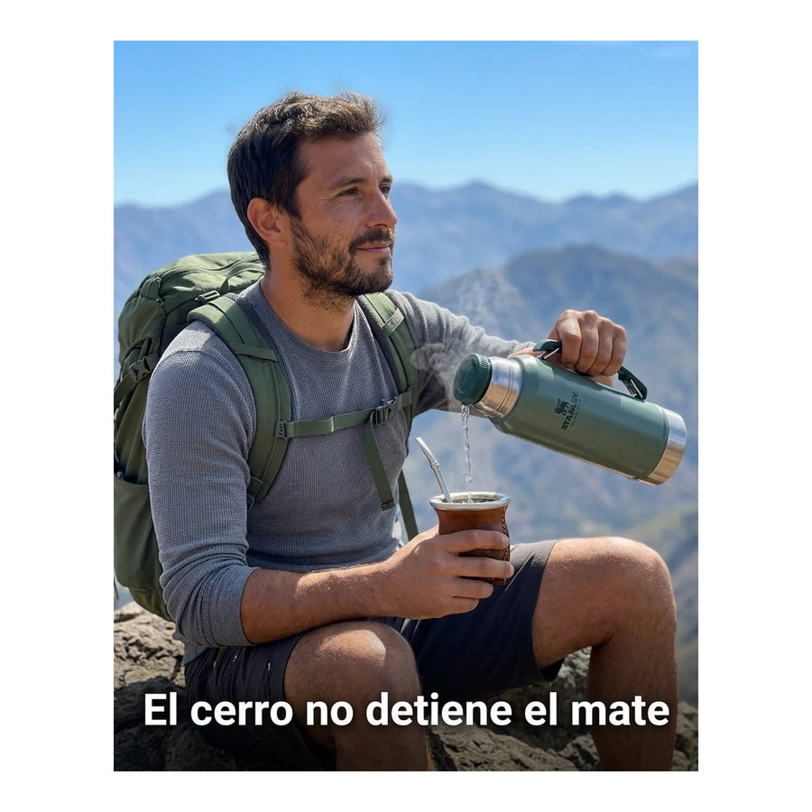 MATE SYSTEM CLASSIC VERDE | 1.2 LT + Grabado Personalizado