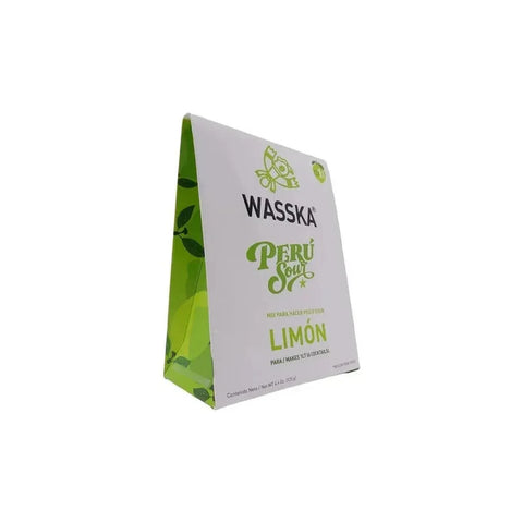 Mix Para Pisco Sour Peruano Wasska Pack X2 Sabor Limón