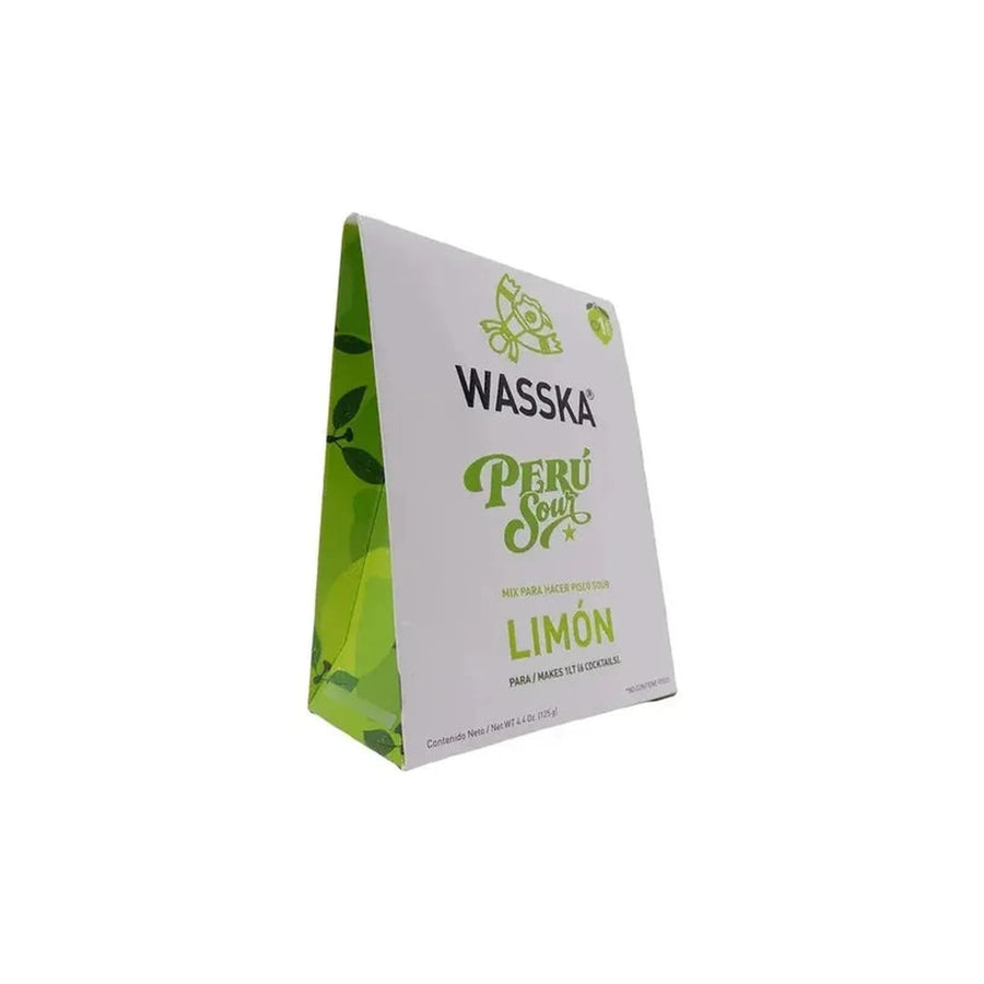 Mix Para Pisco Sour Peruano Wasska Pack X2 Sabor Limón