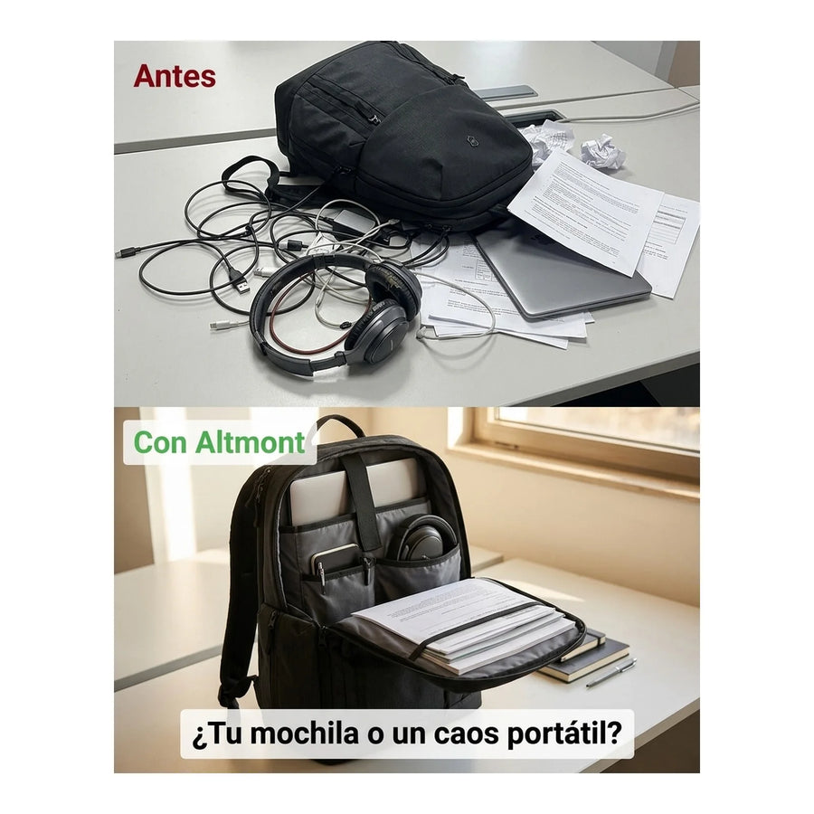 Mochila Almont Deluxe Laptop Color Negro Victorinox 602641