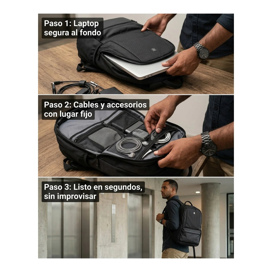 Mochila Altmont Original Backpack Negro Victorinox 606742
