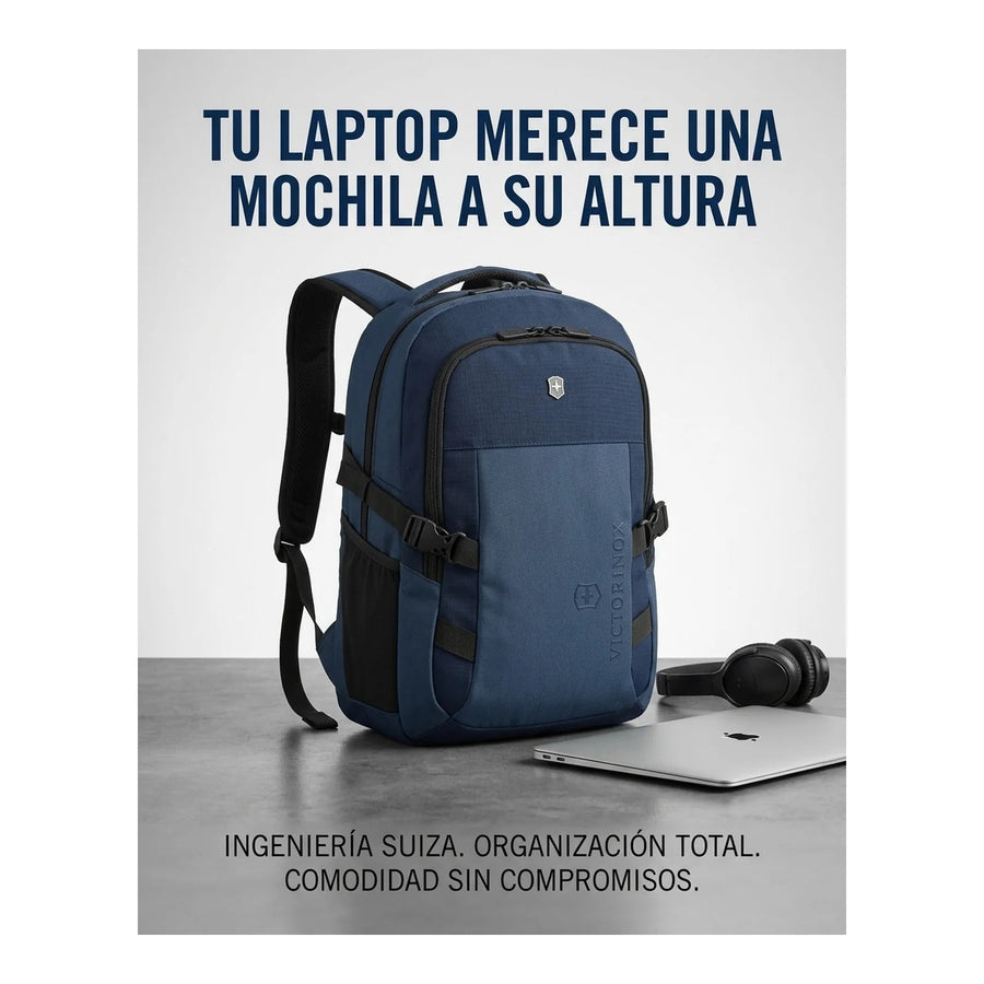Mochila Vxsport Evo Compact Backpack Azul Victorinox 611415