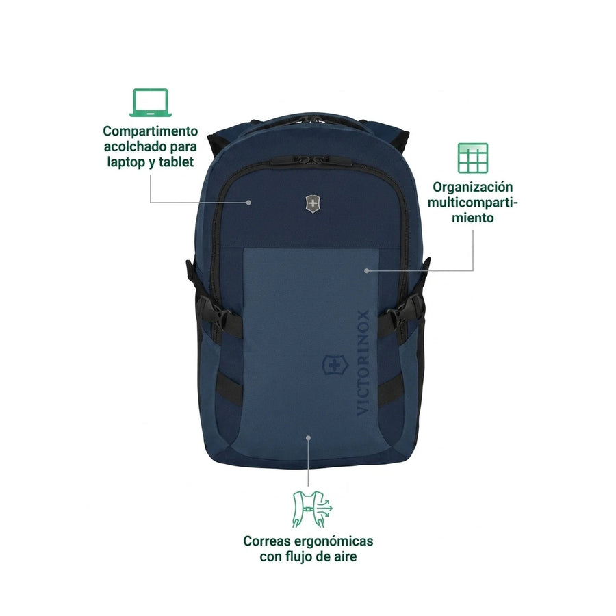 Mochila Vxsport Evo Compact Backpack Azul Victorinox 611415