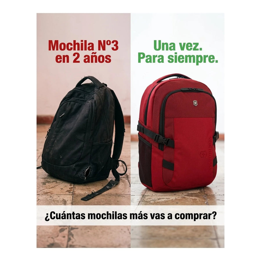 Mochila Vxsport Evo Compact Backpack Rojo Victorinox 611414