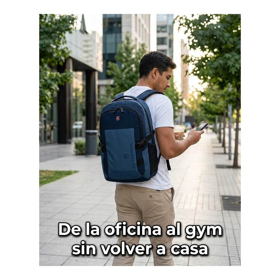 Mochila Vxsport Evo Compact Backpack Azul Victorinox 611415