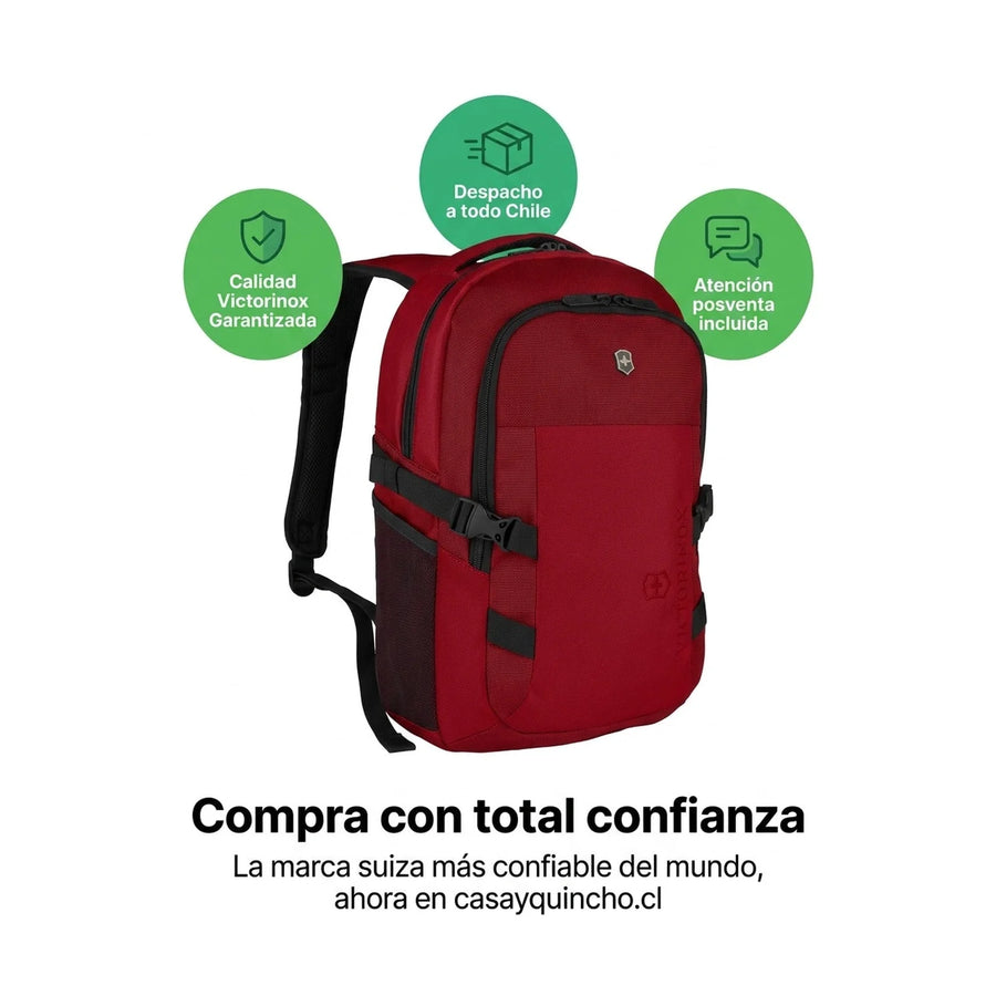 Mochila Vxsport Evo Compact Backpack Rojo Victorinox 611414