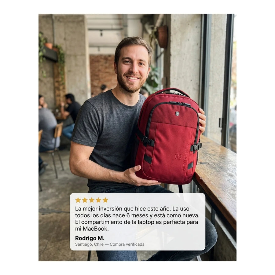 Mochila Vxsport Evo Compact Backpack Rojo Victorinox 611414
