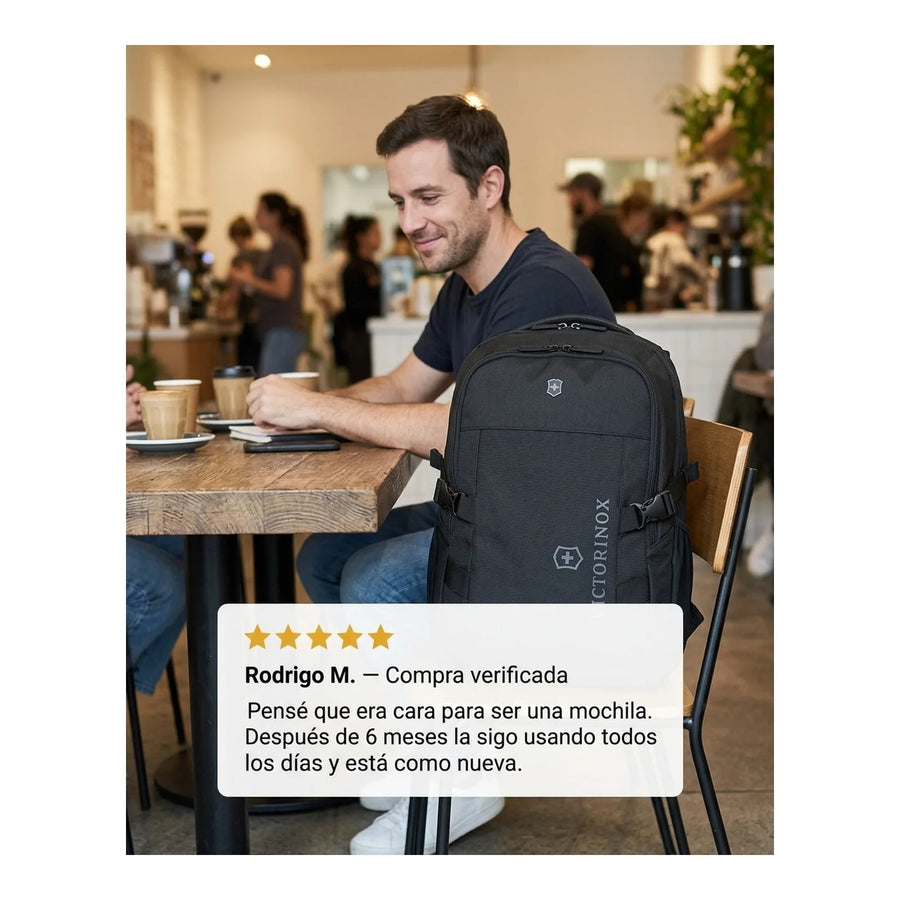 Mochila Vxsport Evo Compact Backpack Negro Victorinox 611416