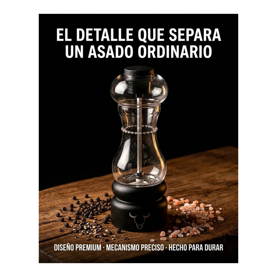 Molinillo Sal O Pimienta - Salero Pimentero Wayu Cocina Bbq