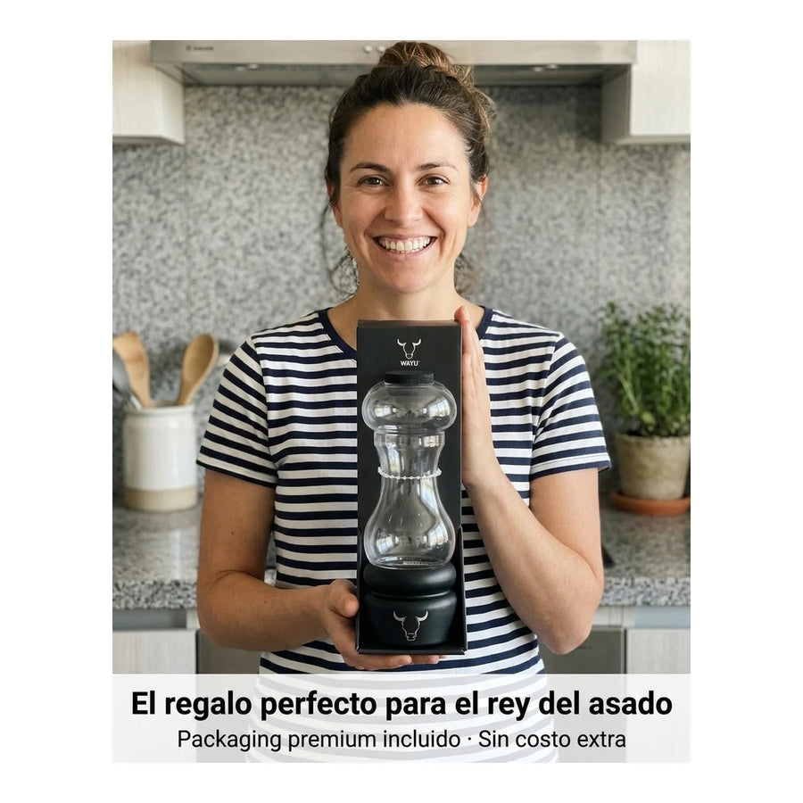 Molinillo Sal O Pimienta - Salero Pimentero Wayu Cocina Bbq