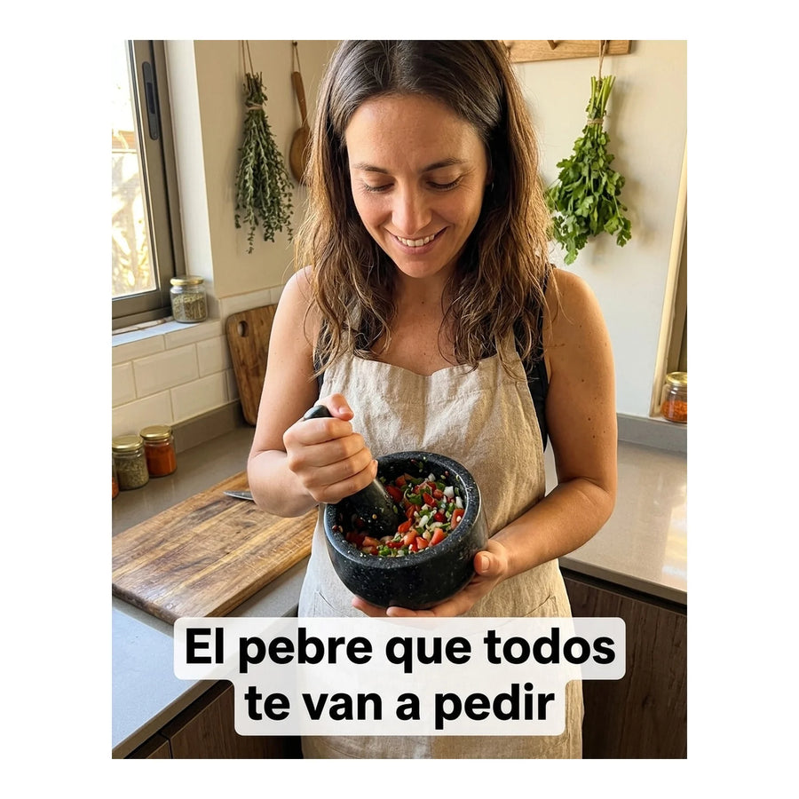 Mortero Piedra Wayu Premium