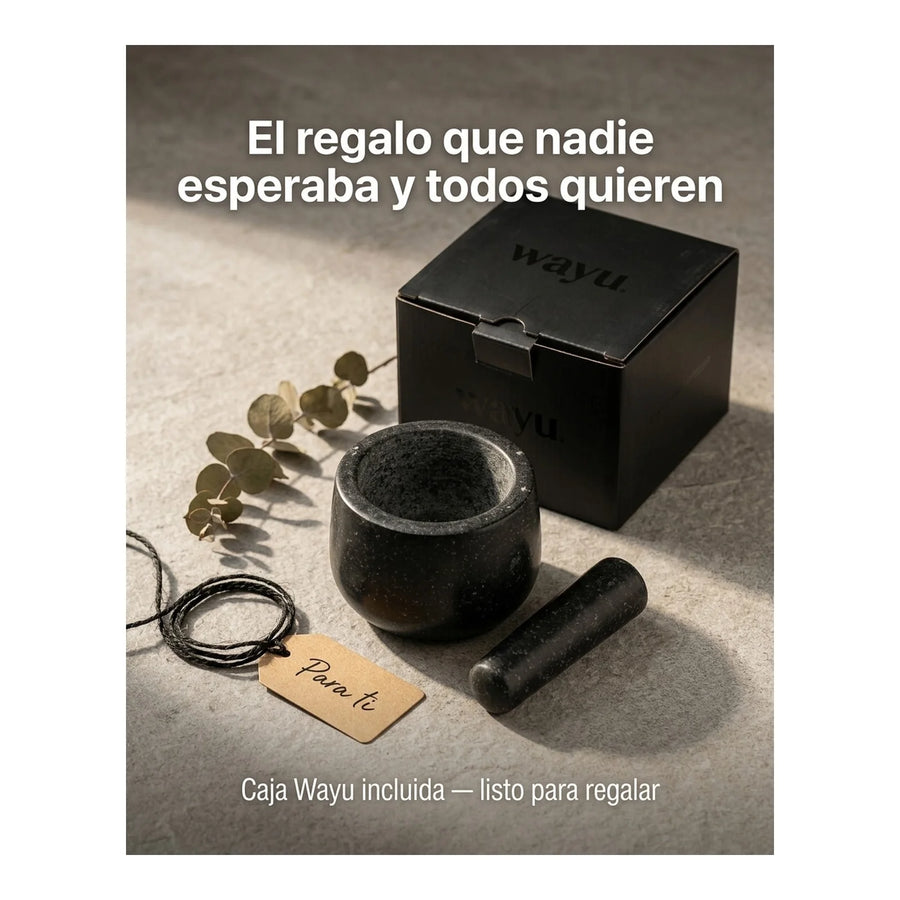 Mortero Piedra Wayu Premium