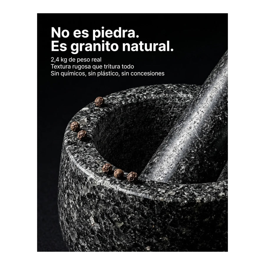 Mortero Piedra Wayu Premium