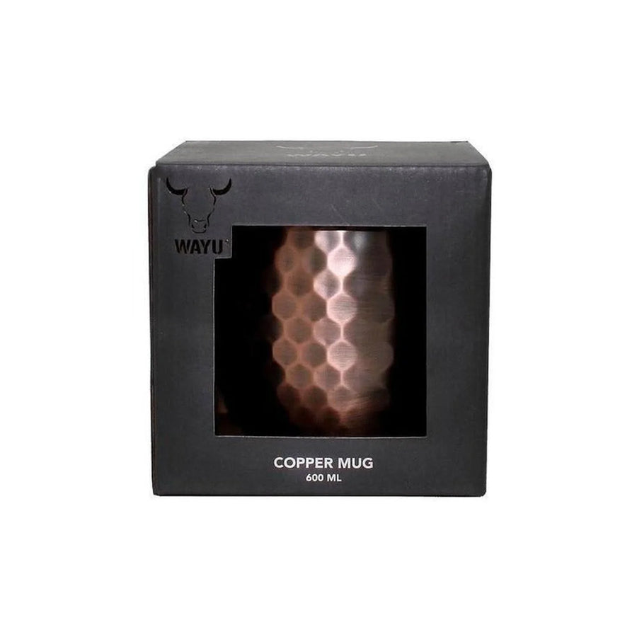 Mug Cobre Wayu Coctel Tragos Moscow Mule Bar Quincho Mojito Color Cobre