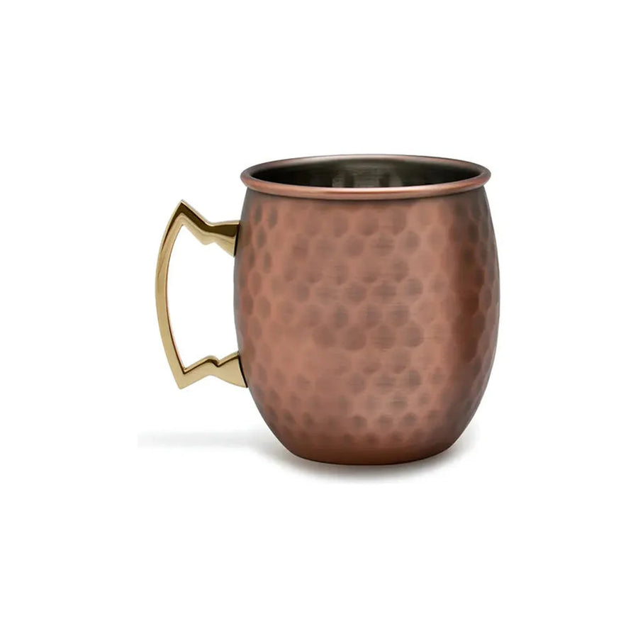 Mug Cobre Wayu Coctel Tragos Moscow Mule Bar Quincho Mojito Color Cobre + Grabado Personalizado