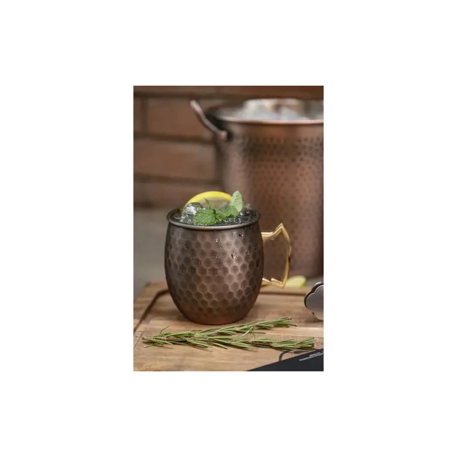 Mug Cobre Wayu Coctel Tragos Moscow Mule Bar Quincho Mojito Color Cobre + Grabado Personalizado