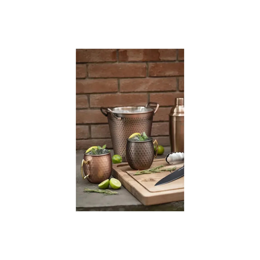 Mug Cobre Wayu Coctel Tragos Moscow Mule Bar Quincho Mojito Color Cobre + Grabado Personalizado