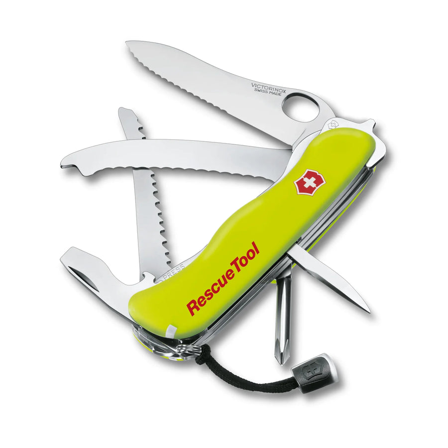 Navaja Cortapluma Rescuetool Victorinox 0.8623.mwn Rescate + Grabado Personalizado