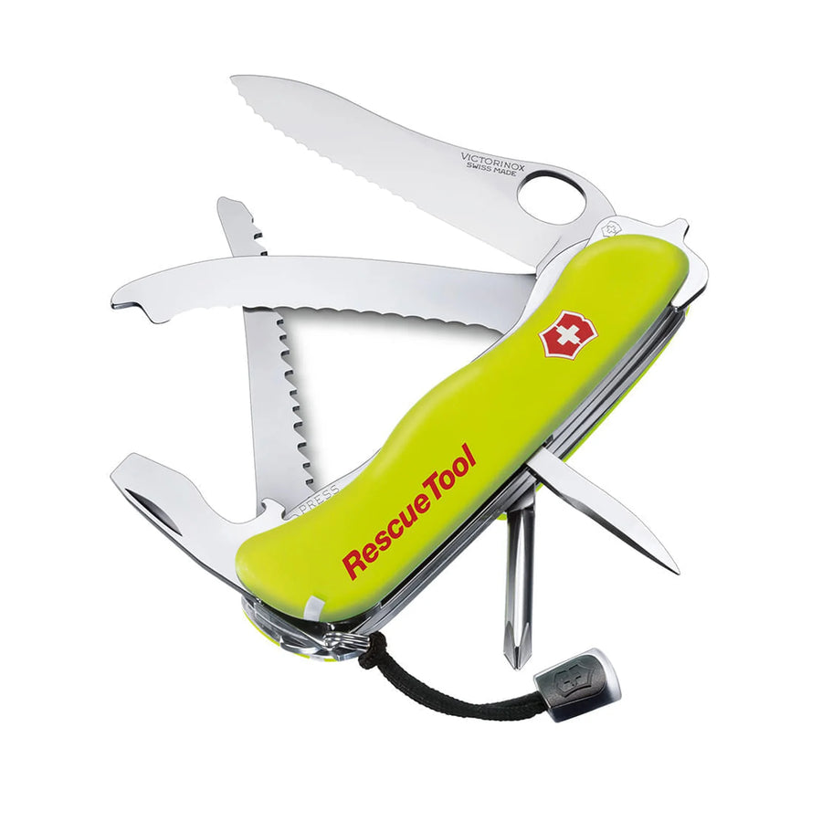Navaja Cortapluma Rescuetool Victorinox 0.8623.mwn Rescate + Grabado Personalizado