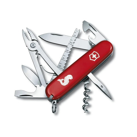 Navaja Cortapluma  Victorinox Angler Roja 1.3653.72 Pesca
